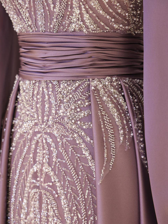 Couture Berra Modest Evening Dress